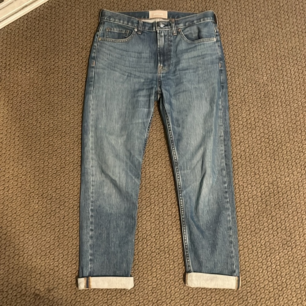 Everlane 3 quarter cropped jeans